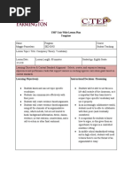 UMF Unit-Wide Lesson Plan Template