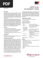 NPR030 Vertical Bladder Tank