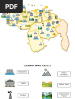 Mapa de Venezuela y Caracteristicas Geograficas