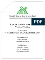 Excel Crop Care Limited: "Multi Effect Evaporator Plant"