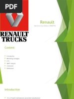 Research On Renault Motors