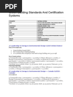 Green Building Standards and Certification Systems