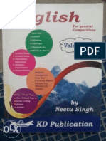 English Plinth To Paramount by Neetu Singh Volume 2 - PDF Download, SSC CGL - CPO - Banking - UPSC - IAS PDF