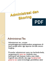 Skoring Dan Administrasi