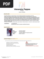 Alexandre Pappas: About The Artist