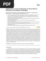 Sensors: Applications of Nanotechnology in Sensor-Based Detection of Foodborne Pathogens