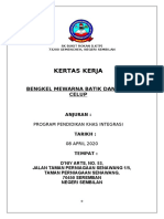 Kertas Kerja Bengkel Batik