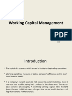 Working Capital Management