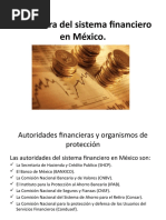 Estructura Del Sistema Financiero en México