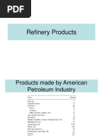 Unit 1 Refinery Products PDF