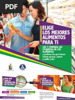 Folleto Etiquetado Nutricional