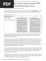 Xpdfreader Is An Open Source PDF Reader For Windows and Linux