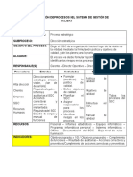 Caracterización de Procesos