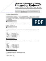 Divisibilidad Ii 2do de Sec - 2da Parte