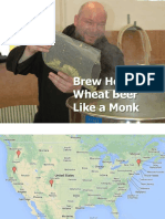 Brew Hoppy Wheat Beer Like A Monk