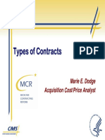 Types of Contracts