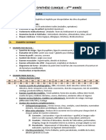 Modèle Synthèse Clinique