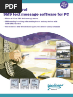 GSM-Control SMS Text Message Software For PC