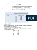 Sample Math On ANPV and MIRR