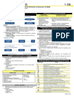 1.06 Grouping of Ill Persons and Sources of Data