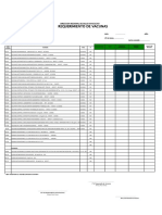 Formato de Requerimiento Vacunas