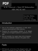 KM Nanavati V State of Maharashtra