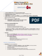 Puntos Selectos y Preguntas - Hematología