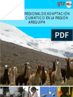 Propuesta Estrategia Regional Cambio Climático. Arequipa