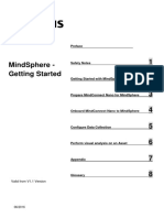 MindSphere Getting Started V1.1 PDF