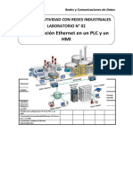 Lab 02 - Configuracion Ethernet en Un PLC y Un HMI