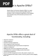 What Is Apache Ofbiz?