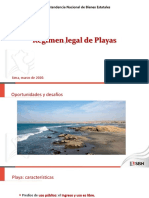 Régimen Legal de Playas