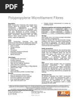 Polypropylene Microfilament Fibres PDF