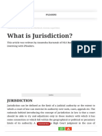 What Is Jurisdiction?