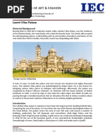 Iec College of Art & Fashion: Laxmi Vilas Palace