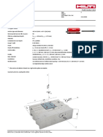 1 Input Data: Profis Anchor 2.8.6