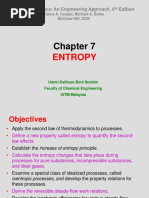 Entropy: Thermodynamics: An Engineering Approach, 6 Edition