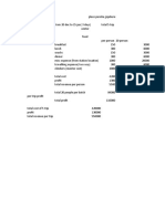 Usp Cost Sheet