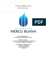 Arsitektur Nusantara Bali Desa Tigawasa Nafisah & Nabilla