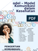 Model Model Komunikasi Dalam Kesehatan