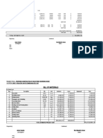 Arnoco Cost Estimate