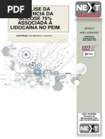 05 ANaLISE DA EFICIeNCIA DA GLICOSE 75 ASSOCIADA A LIDOCAiNA NO PEIM PDF