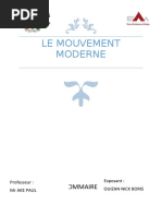 Le Mouvement Moderne