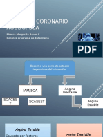 Síndrome Coronario Agudo. Sca: Mónica Margarita Barón C Docente Programa de Enfermería