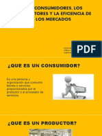 Los Consumidores, Los Productores y La Eficiencia de Los Mercados PDF