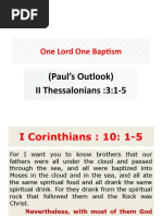 One Lord One Baptism