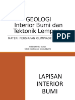 Interior Bumi & Tektonik Lempeng