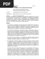 Informe Nº150-Informacion para Auditoria Interna - Memo 031