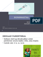 Sediaan Parenteral