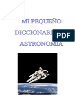 Mi Pequeño Diccionario de Astronomia